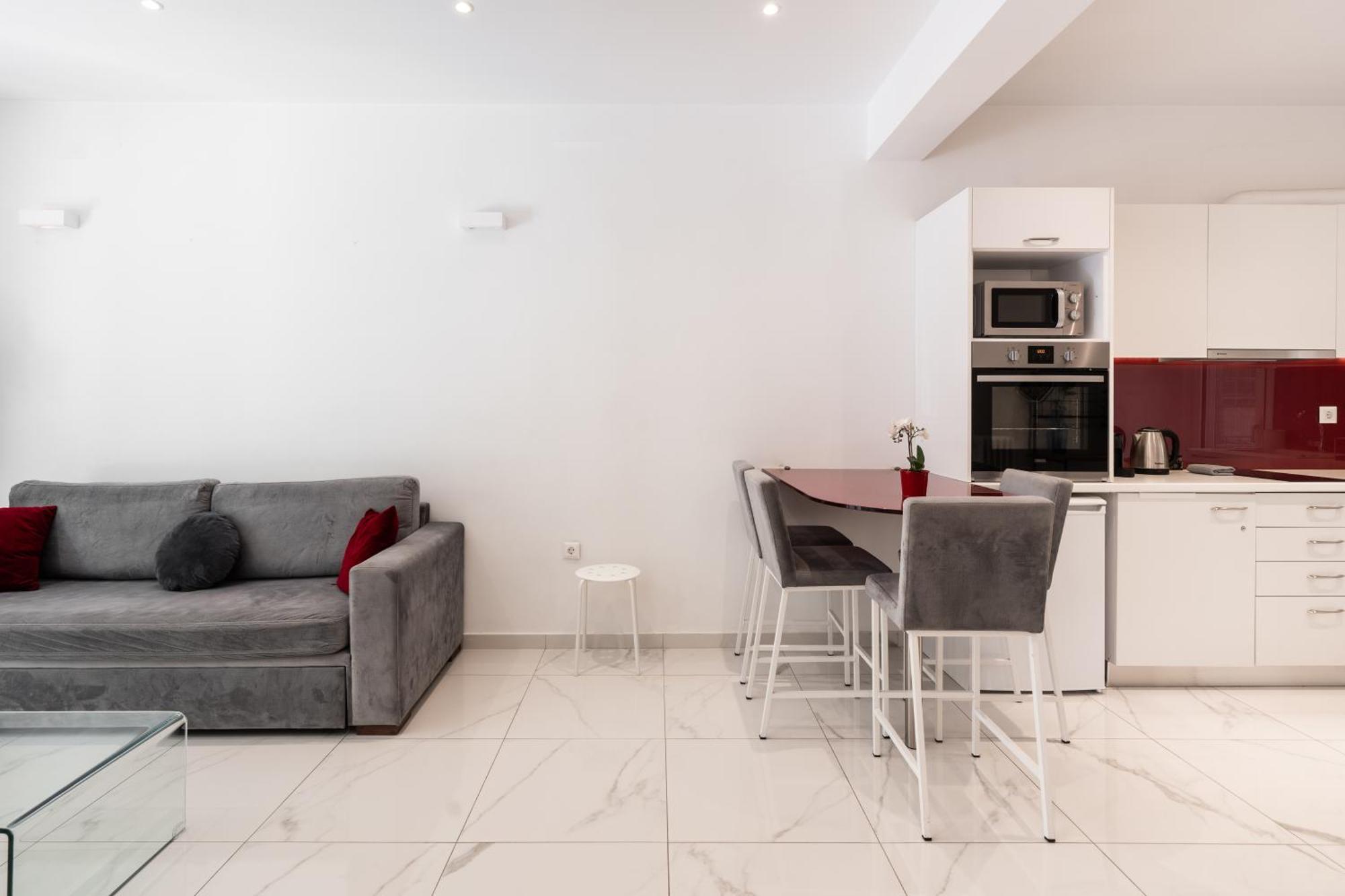 Sophisticated Modern Apt In Athens Center Kültér fotó