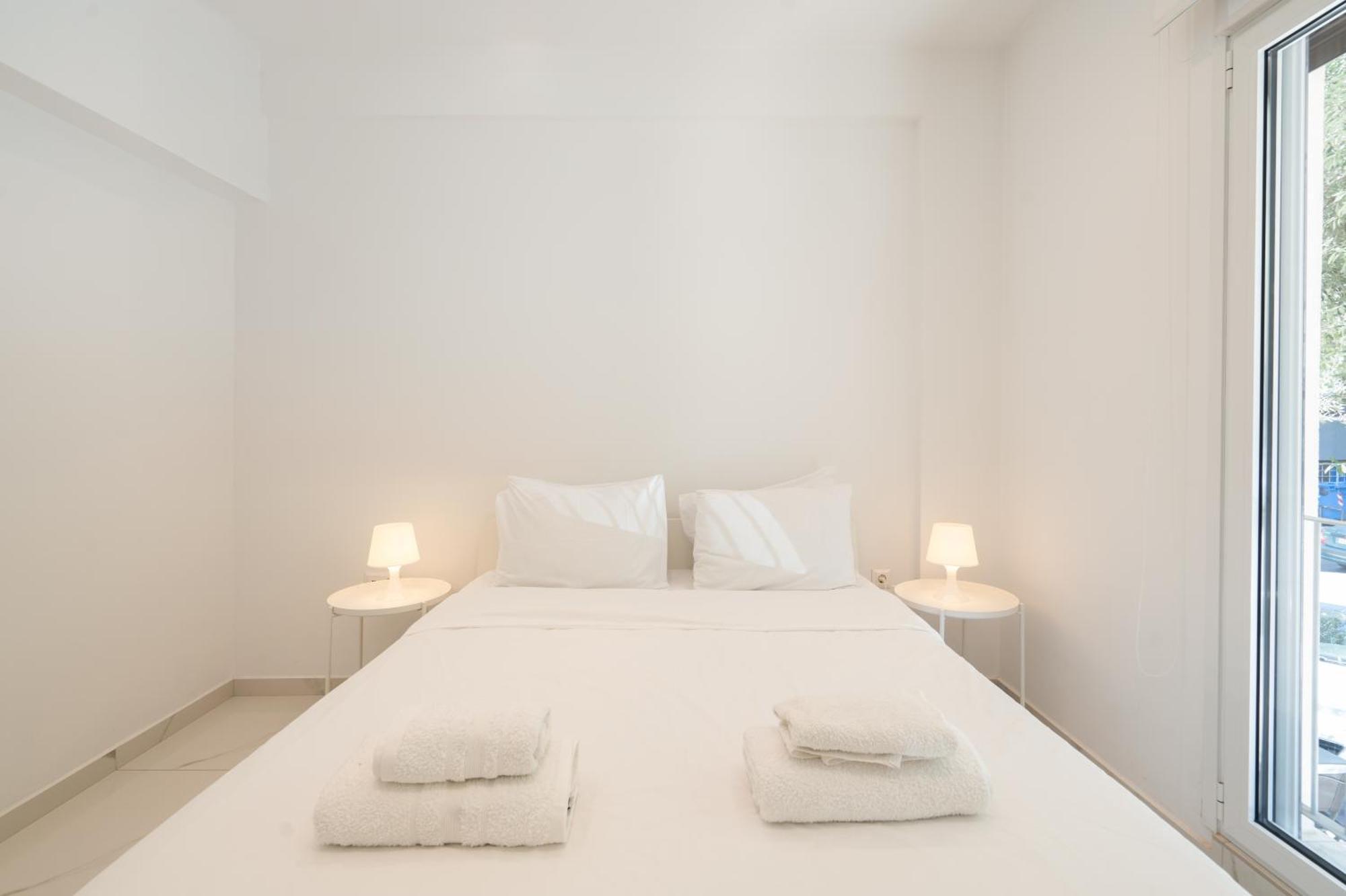 Sophisticated Modern Apt In Athens Center Kültér fotó