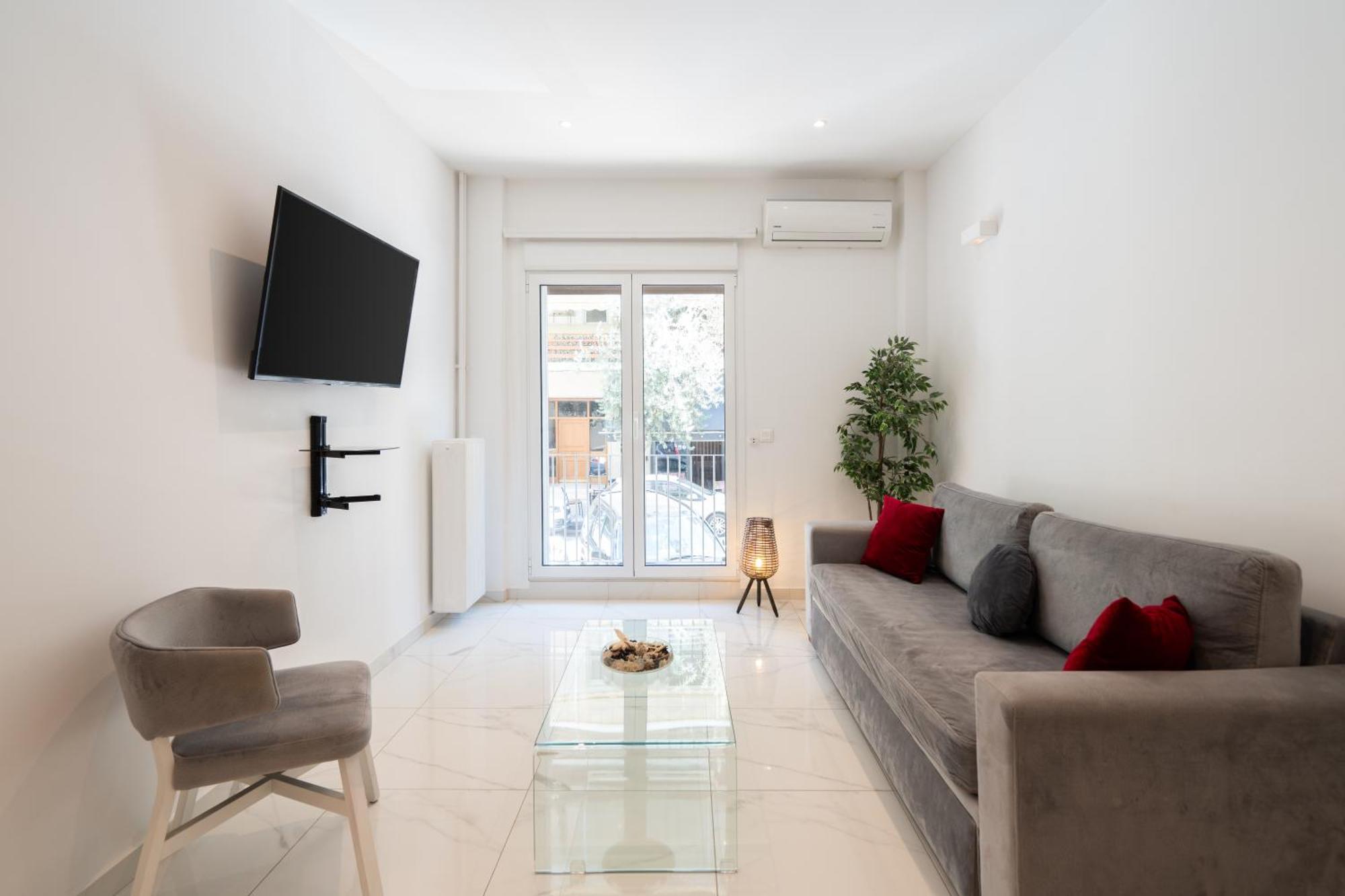 Sophisticated Modern Apt In Athens Center Kültér fotó