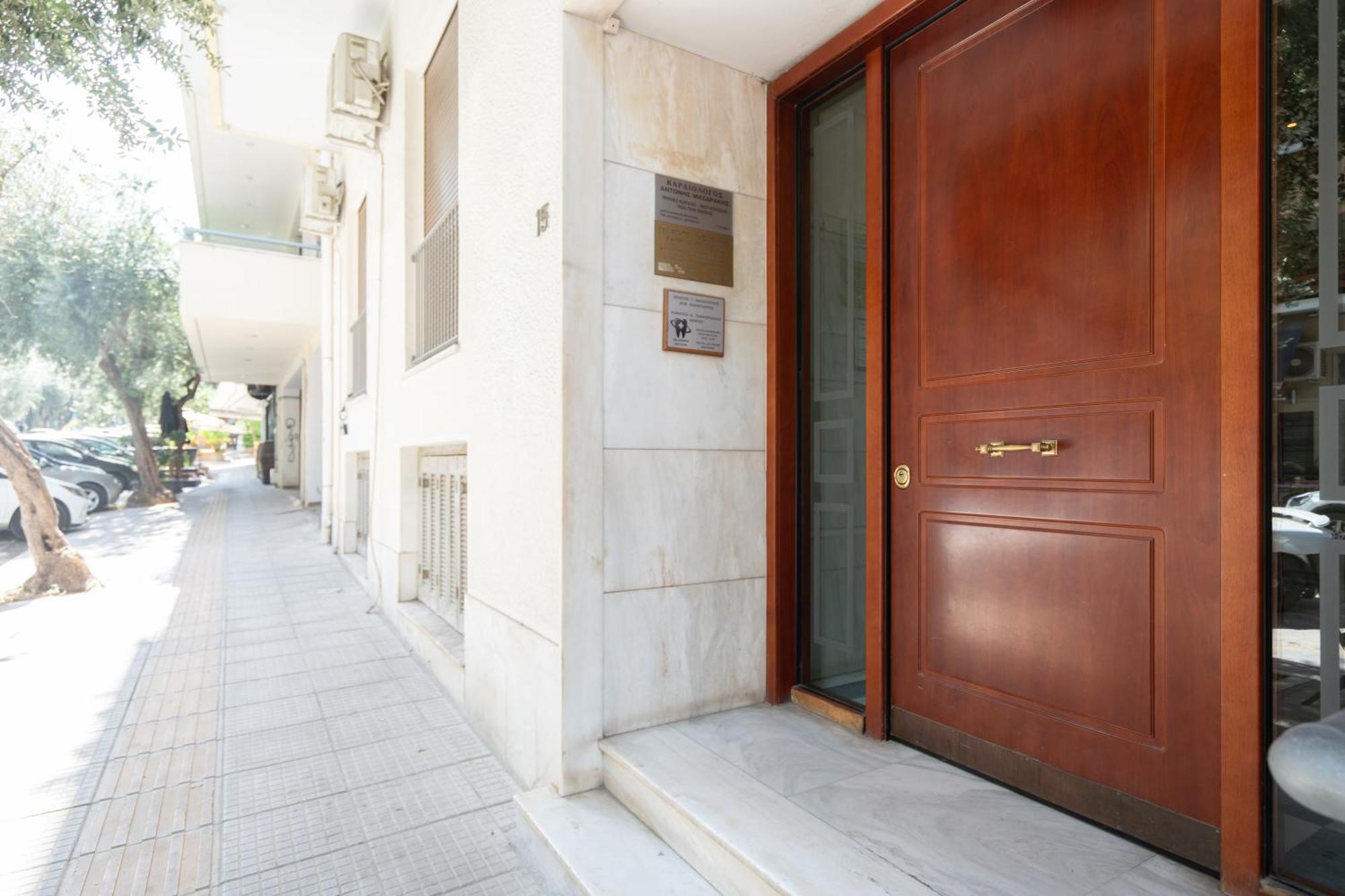 Sophisticated Modern Apt In Athens Center Kültér fotó