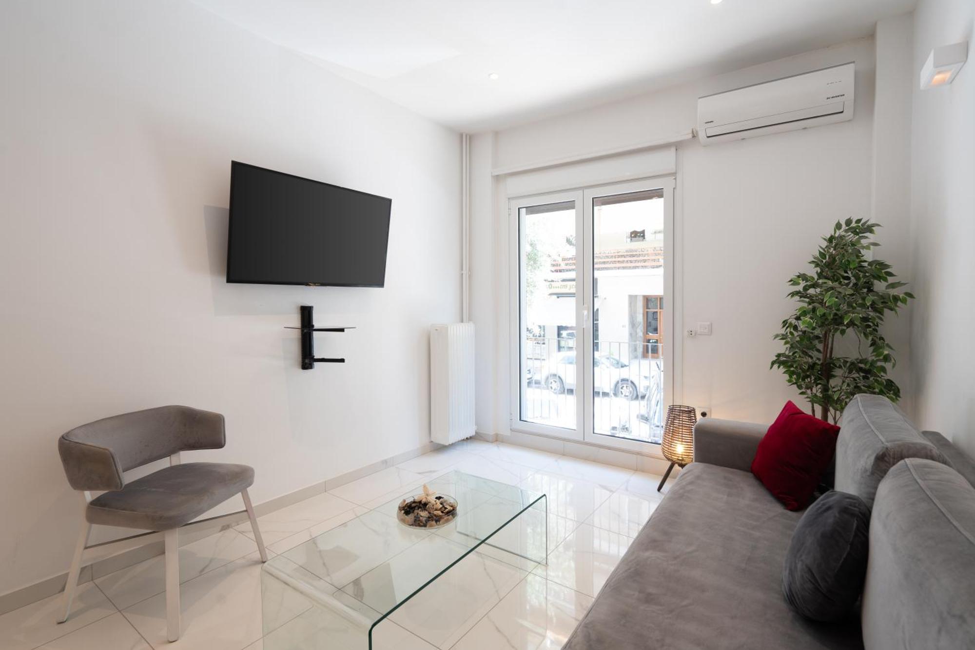 Sophisticated Modern Apt In Athens Center Kültér fotó