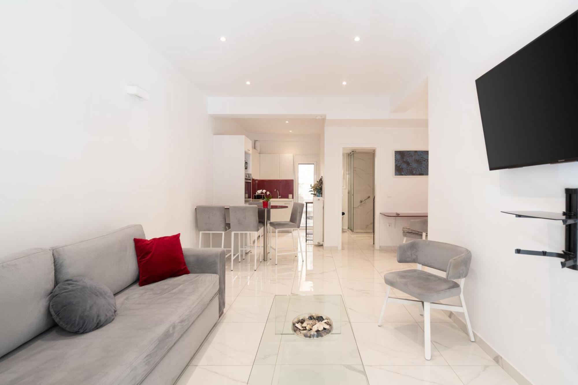Sophisticated Modern Apt In Athens Center Kültér fotó